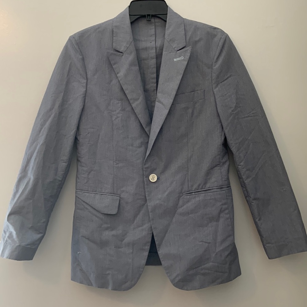 Men's Renoma Paris Blue Blazer Jacket